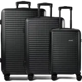 nowi Grand Canaria Koffer-Set 3-tlg. schwarz
