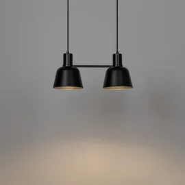 LUCANDE Servan 2-flg. 60 cm schwarz Metall