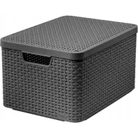 Curver Aufbewahrungskorb Curver Style L 44,5 x 0,0 x 0,0 cm grau