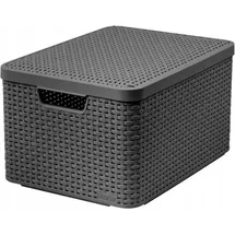 Curver Aufbewahrungskorb Curver Style L 44,5 x 0,0 x 0,0 cm grau