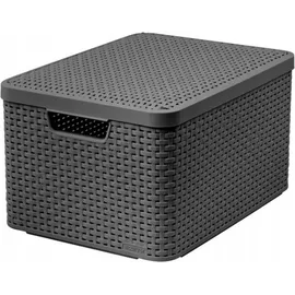 Curver Aufbewahrungskorb Curver Style L 44,5 x 0,0 x 0,0 cm grau