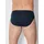SCHIESSER Slip unifarben blau 5 1er Pack