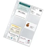 Veloflex Visitenkartenhülle 5341000 DIN A4 PP tr 10 St./Pack.