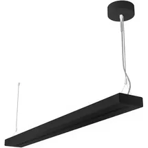 LEDVANCE 1-flg. 120 cm schwarz Aluminium