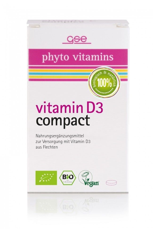 Vitamin D3 Compact aus Flechten – bio (0.03kg)