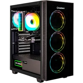 gamemax Gaming-PC Draco XD 7968 Ryzen 5 5500 4,0 GHz 16 GB RAM 480 GB SSD RTX 5050 Windows 11