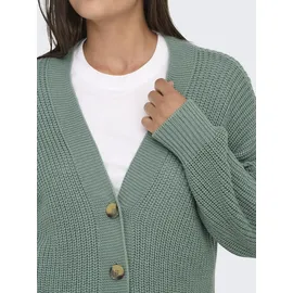 ONLY CARMAKOMA Carcarol Nice L/S Cardigan KNT Noos Grün S