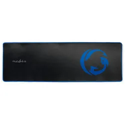 Nedis Gaming-Mauspad - Gummi / Mikrofaser - Schwarz