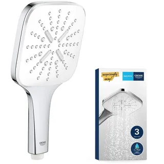Grohe Vitalio SmartActive 130 Cube Handbrause 3 Strahlarten,