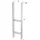 Hadra H-Pfostenträger 71 x 5,0 mm Weiß/Feuerverzinkt