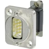 Neutrik NADB9MF D-SUB Adapter D-SUB-Stecker 9pol. - D-SUB-Buchse 9pol. 1St.