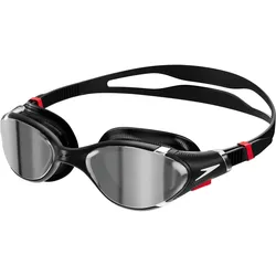 Schwimmbrille SPEEDO "Biofuse 2.0 Mirror", schwarz (schwarz, silber), Sportbrillen