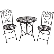 Hti-Living Curly Set 3-tlg. Braun