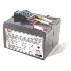 APC RBC48 APC Ersatzbatterie für Smart-UPS Line Interactive, 24V 7Ah Blei-Säure-Batterie, 2 Jahre Garantie Reparatur oder Ersatz