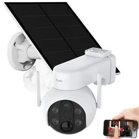 7links Außen-Solar-IP-Überwachungskamera 2K Schwarz