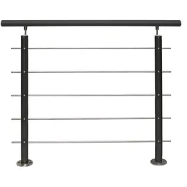 TREBA Geländer-Set AB10 150 cm Aluminium Anthrazit