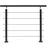 TREBA Geländer-Set AB10 150 cm Aluminium Anthrazit