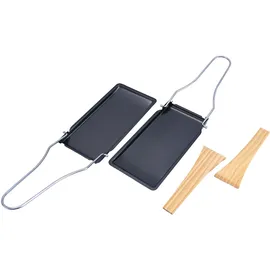 casativo-outdoor 6er-Set Grillpfännchen für Raclette