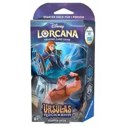 Ravensburger Disney Lorcana Ursulas Rückkehr - Starter Deck Saphir und Stahl