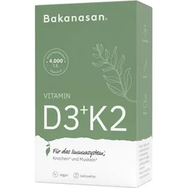 Bakanasan Vitamin D3+K2 Kapseln 60 St.