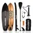 Matchu Sports Stand Up Paddling Board 320 x 81 x 15 cm Holz/Mandala/Schwarz