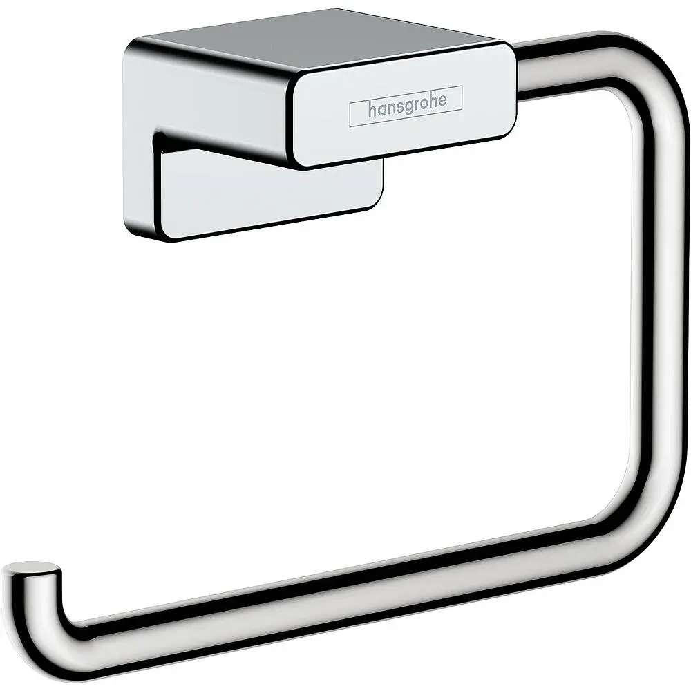 Papierrollenhalter Hansgrohe AddStoris, ohne Deckel (Ausführung: Hansgrohe Papierrollenhalter ohne Deckel)