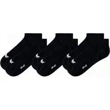 Erima Füßlinge 3er Pack Schwarz 39-42