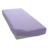 bellana Melone Mako-Jersey 90 x 200 - 100 x 200 cm lavendel