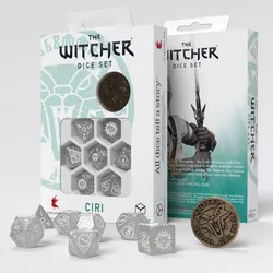 Witcher Serie mit Münze - Ciri - The Lady of Space and Time