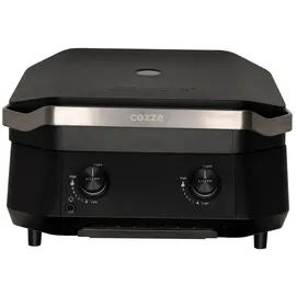 cozze Gasgrill mit 2 Brennern ca. B59,7/H37,8/T58,9 cm, Schwarz