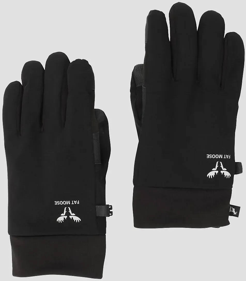 Fat Moose Dylan Tech Liner Gloves black Gr. SM
