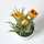 Homescapes Kunstblumen Tulpen gelb im Blumentopf, 22 cm