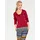 Heine Strickjacke Feinstrickjacke rot 40