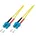 EFB Elektronik ecoFiber LWL Kabel Duplex SC-SC 9/125μ OS2 LSZH gelb 3 0mm 3m O25133
