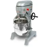 Vertes Teigknetmaschine Knetmaschine Teigmaschine mit Planetenrührwerk, 40L Kapazität, Edelstahl Rührschüssel, Rührblatt, Knethaken und