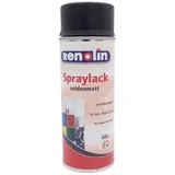 BURI Vollton- und Abtönfarbe Spraylack 400ml schwarz seidenmatt Sprühlack Lackspray Farbspray Spray