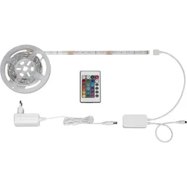 Brilo BRILONER – Smartes LED Band 5m, funktioniert mit Amazon Alexa, Wifi LED Strip, Bluetooth, RGB, App Steuerung, Flexband inkl. Fernbedienung, selbstklebend