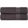 vidaXL Handtuchset 50 x 100 cm anthrazit 2 St.