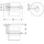 kwc aquarotter gmbh KWC Ersatz-wc-rollenhalter 165x54x85mm, Edelstahl, 165x54x85 mm, AP, Hochglanz