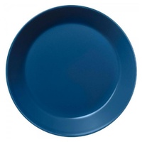 flach 17 cm vintage blue