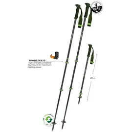 Komperdell Carbon EVO Zero 105-140 cm grün