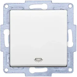 Gunsan 01281100250105, VISAGE + MODERNA Modul Taster Licht, Weiss