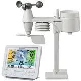 Bresser Wifi Color Weather Center 5in1 Profi Sensor Wetterstation - Black / Grey - One Size