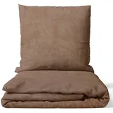 nyvi DreamScience Cashmere Touch Nougat 155 x 220 cm + 80 x 80 cm