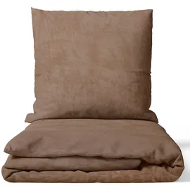nyvi DreamScience Cashmere Touch Nougat 155 x 220 cm + 80 x 80 cm