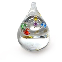 Freistehend Tropfenform Galileo Thermometer