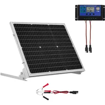 Vevor Solarpanel-Kit Monokristallin 50 W inkl. Halterung