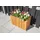prestige home living outdoor Pflanzkübel 57 x 30 x 35 cm Braun