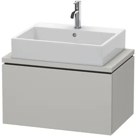 Duravit L-Cube 72x47,7cm, betongr ma, f Kons, 1 Auszug