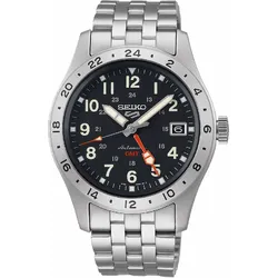 Seiko SSK023K1 Herrenuhr Automatik GMT Stahl/Schwarz
